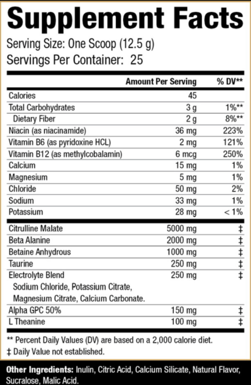 Non Stim Pineapple Pump